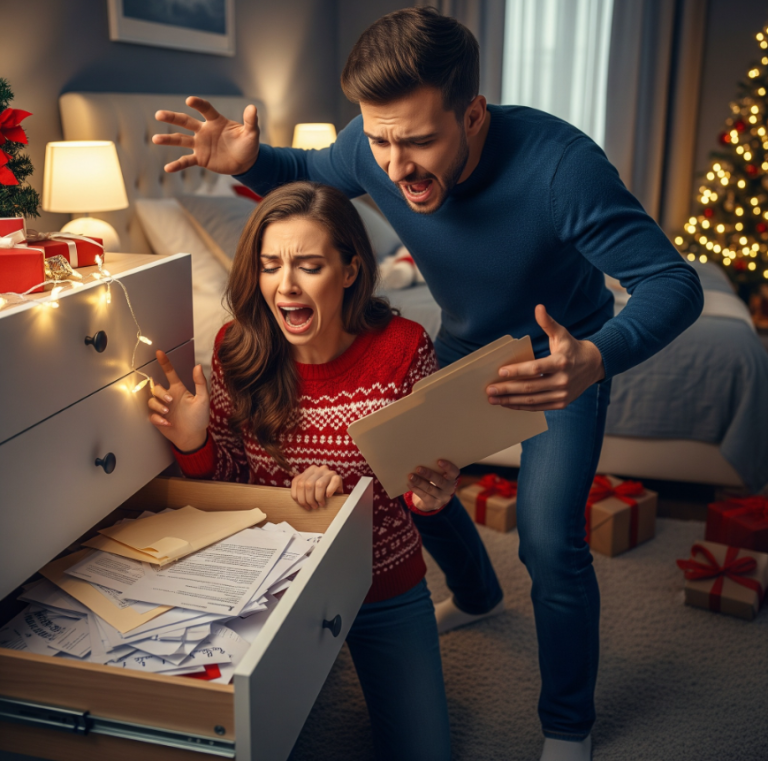 Dziesięć dni przed Bożym Narodzeniem odkryłam, że moja córka i jej mąż planują wykorzystać święta jako idealny moment, by wyrzucić mnie z domu. Milczałam i przygotowałam własny „prezent”. Więc w bożonarodzeniowy poranek, kiedy zadzwonili z pytaniem, gdzie jestem, powiedziałam po prostu: „Sprawdź swoją górną szufladę” – a krzyk, który nastąpił, powiedział mi wszystko, co chciałam wiedzieć.