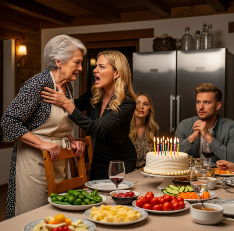 Na urodzinowej kolacji mojej synowej – w domu, który kupiłem i za który zapłaciłem – powiedziała mi, że nie jestem zaproszony i kazała mi wyjść. Mój syn milczał. Spodziewali się uległości. Nie spodziewali się, że mój kolejny ruch zamieni cały pokój w kamień.