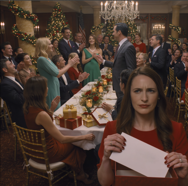 Na przyjęciu z okazji narodzin dziecka mój mąż-milioner owinął ją diamentowym naszyjnikiem i wyszeptał: „Dla naszego dziecka”. Uśmiechnęłam się tylko. Kiedy otworzyła mój prezent, a on przeczytał: „Wynik ustalenia ojcostwa: niezgodny”, jego twarz zbladła, a ja w końcu poczułam się tego dnia cała…