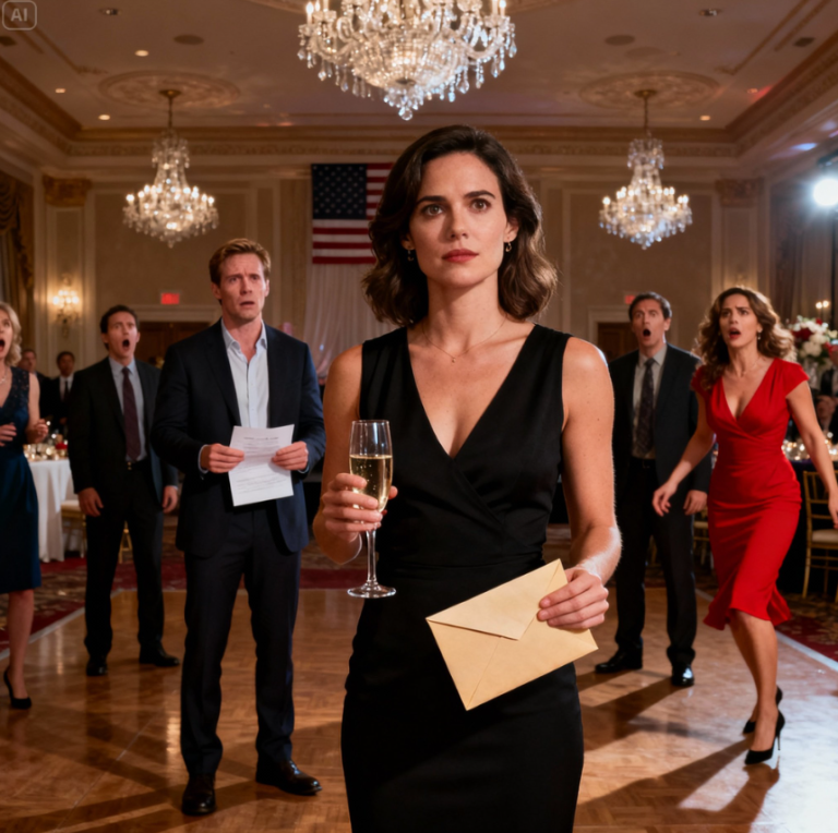 Podczas naszej rocznicy mój mąż stał z przyjaciółmi, machając papierami rozwodowymi. „Dla jego nowej królowej!” – krzyczeli, gdy przyciągnął ukochaną w ramiona. Spokojnie je podpisałam, podziękowałam wszystkim… a potem zrobiłam coś, co sprawiło, że wszystkie wiwaty ucichły.