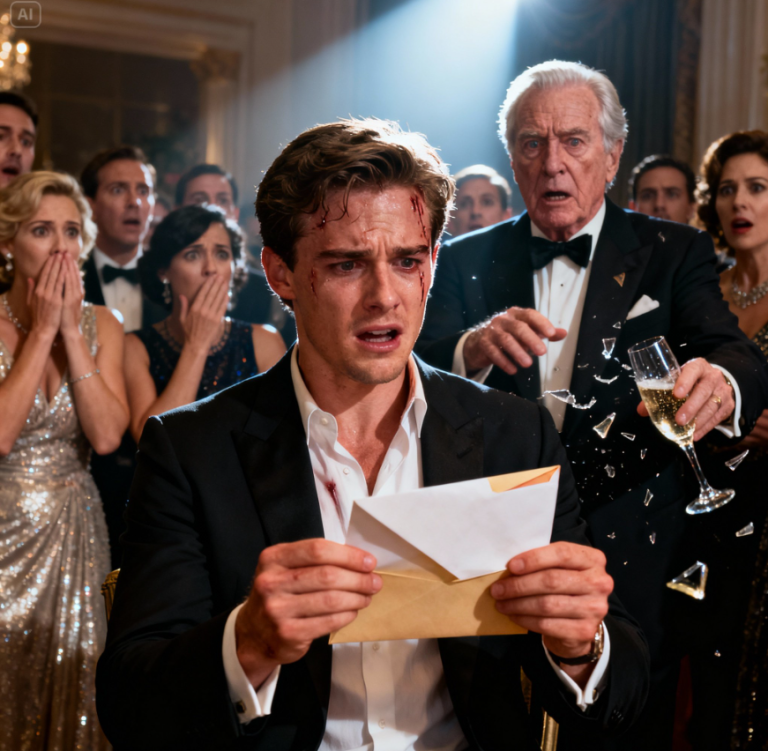 Na przyjęciu emerytalnym mój tata podarował mojemu bratu firmę wartą 120 milionów dolarów, rezydencję, a nawet prywatny odrzutowiec. Potem odwrócił się do mnie i powiedział: „Nic nie dostaniesz. Nigdy nie powinieneś się urodzić. Żałuję, że nie umarłeś jako niemowlę”. Cała sala wybuchnęła śmiechem. Zawstydzony, zacząłem wychodzić – aż prawnik cicho podał mi zapieczętowaną kopertę. A pierwsze słowa w środku sprawiły, że mój ojciec zesztywniał i upuścił drinka.