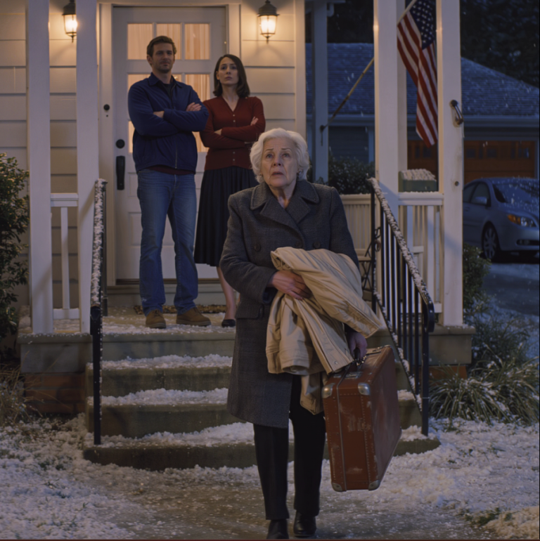 Kiedy mój syn stracił panowanie nad sobą i kazał mi wyjść z domu na mróz, pospiesznie zgarnęłam swoje rzeczy i odeszłam. Kilka godzin później moja synowa urządziła imprezę na podwórku i zaśmiała się głośno: „Już jej nie ma, od teraz jesteśmy wreszcie wolni!”. Ale gdy muzyka wstrząsnęła całym domem, nikt nie usłyszał cichego dźwięku powoli otwierających się drzwi sejfu.