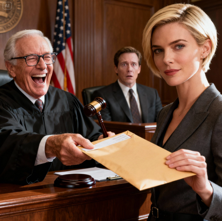 Na rozprawie rozwodowej rozparł się w fotelu i pochwalił się przed całą salą: „Wreszcie mogę żyć z jej pieniędzy”. Wszyscy wybuchnęli śmiechem. Uśmiechnęłam się tylko, wręczyłam sędziemu kopertę i wymamrotałam: „Proszę spojrzeć na datę obok jego podpisu”. Kilka sekund później sędzia zaczął się śmiać tak głośno, że o mało nie upuścił młotka. Mój mąż wpatrywał się w niego, a jego twarz odpłynęła…