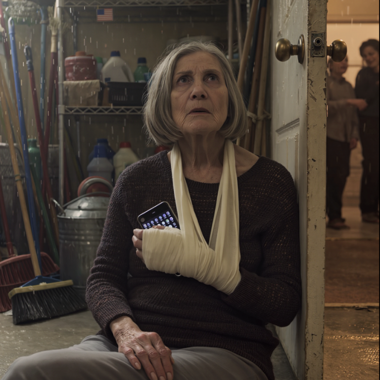 W moje urodziny skonfrontowałam się z synową, po tym jak odkryłam, że potajemnie zabrała mi pieniądze. Syn wpadł w furię, ścisnął mnie za ramię tak mocno, że upadłam i musiałam zabandażować prawą rękę, po czym zamknął mnie w małym pokoju i powiedział chłodno: „Mamo, powinnaś znać swoje miejsce”. Wzięłam schowany telefon i zadzwoniłam pod numer, którego nie używałam od 15 lat: „Nie pozwól im więcej mnie krzywdzić”.