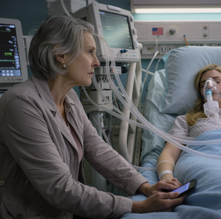 Wróciłam do domu bez zapowiedzi z wakacji w USA i zamarłam, gdy zobaczyłam swoją córkę leżącą na oddziale intensywnej terapii w szpitalu, podczas gdy mój zięć wrzucał do sieci zdjęcia, na których relaksuje się na luksusowym jachcie z inną kobietą. Natychmiast podjęłam decyzję, która zmusiła całą jego rodzinę do ponownego przemyślenia sposobu, w jaki traktowali moją córkę.