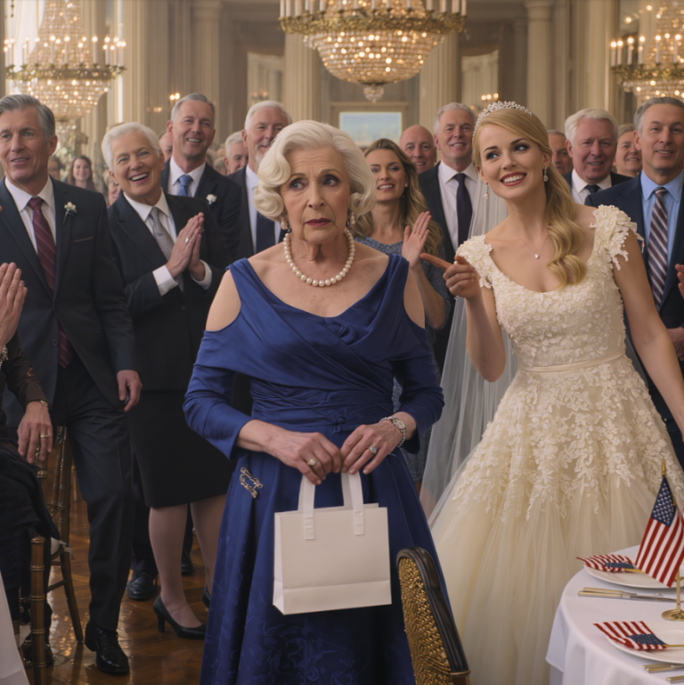 Moja synowa roześmiała się i obrzuciła mnie krzywdzącym przezwiskiem w trakcie swojego ślubu, w którym uczestniczyła cała rodzina jej męża, aż mężczyzna w pierwszym rzędzie odwrócił się, przyjrzał mi się uważnie i zbladł: „Zaczekaj, czy to nie ty jesteś tą kobietą, która po cichu kupiła całą moją firmę?”