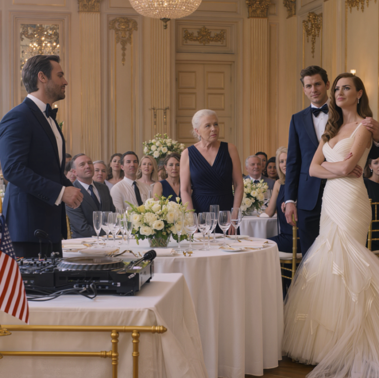 Moja córka stała w środku przyjęcia weselnego w eleganckim miejscu w USA, za które zapłaciłem, chwyciła mikrofon i zażartowała, że ​​w tym wieku „zaczynam od nowa” karierę, rozśmieszając przy tym 200 gości — aż szef pana młodego usłyszał moje nazwisko, poprosił o mikrofon i powiedział jedno zdanie, które uciszyło całą salę, a moja córka wybuchnęła płaczem.