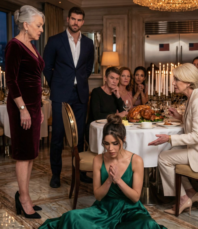 Podczas rodzinnego obiadu mój zięć nagle rzucił się na moją córkę przy wszystkich, a jego matka nawet zaklaskała, mówiąc: „Tak się uczy dziecko”. Milczałam, nic nie mówiłam i po cichu sięgnęłam po telefon. Kilka godzin później wszyscy przy tym stole w końcu zrozumieli, kogo dokładnie zawiedli.