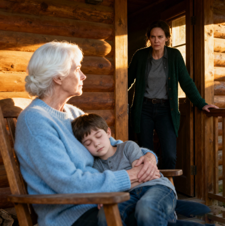 „Ona nie jest twoją prawdziwą babcią!” – krzyknęła moja synowa do mojego wnuka podczas naszej rodzinnej wycieczki. Nie sprzeciwiłem się – po prostu się uśmiechnąłem, wiedząc, że później tego wieczoru przy kolacji ujawnię spadkobierców mojej ukrytej 50-milionowej fortuny.