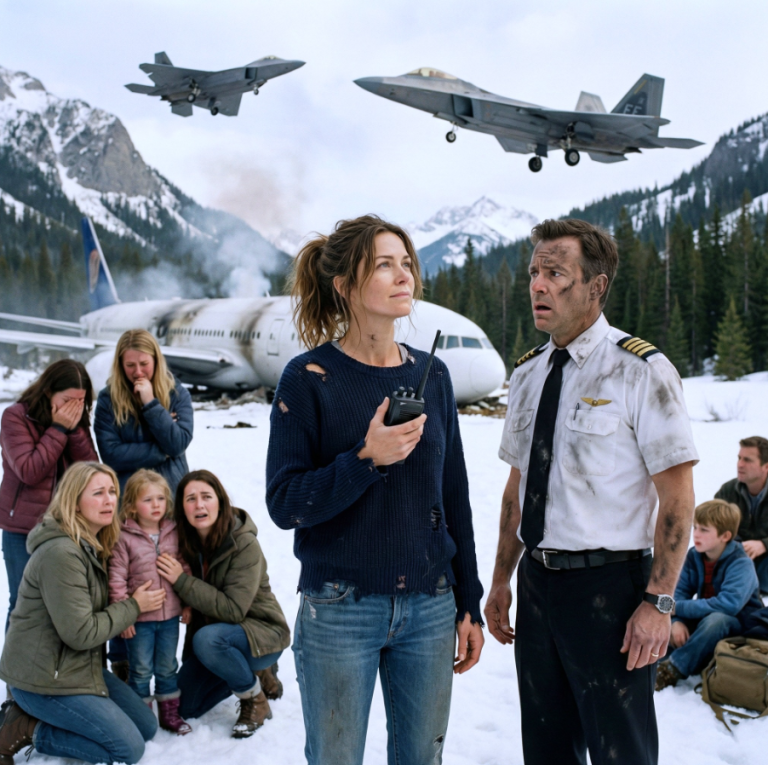 Chroniła 185 pasażerów w powietrzu – a chwilę później piloci F-22 wypowiedzieli na głos jej znak wywoławczy… ujawniając prawdę, której nikt się nie spodziewał