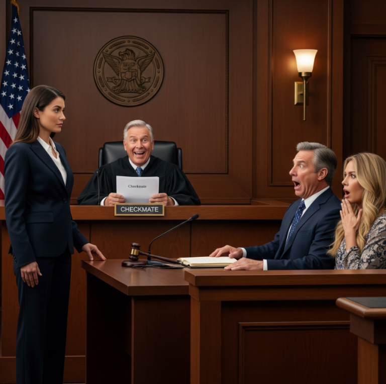 „Dopilnuję, żebyś nigdy więcej nie tknęła moich pieniędzy” – zadrwił Gregory przez salę sądową, a jego ukochany uśmiechnął się ironicznie obok niego. Nie powiedziałam ani słowa. Po prostu patrzyłam, jak sędzia otwiera mój zapieczętowany list – jego brwi unoszą się coraz wyżej z każdą linijką. Potem wybuchnął śmiechem.