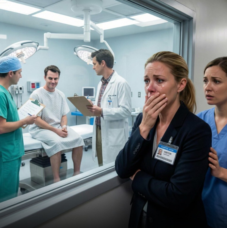 Pobiegłam do męża na salę operacyjną. Nagle pielęgniarka szepnęła mi: „Szybko, proszę pani, schowaj się i zaufaj mi! To pułapka!”. A 10 minut później… Zamarłam, gdy go zobaczyłam. Okazało się, że…