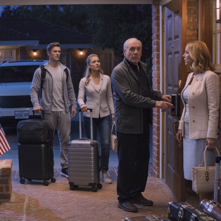 Mój ojciec zapomniał się rozłączyć i usłyszałem, jak mówi do krewnego: „Ona jest bezużyteczna i na tyle głupia, że ​​pozwoliła nam mieszkać w swoim domu na zawsze”. Uśmiechnąłem się więc, zarezerwowałem im rodzinne wakacje we Włoszech, po cichu sprzedałem mój dom wart 980 000 dolarów i zmieniłem każdy zamek i kod; kiedy podjechali z walizkami pod „moje” drzwi wejściowe, każda klawiatura, na której próbowali, wyświetlała ten sam komunikat: dostęp zabroniony.