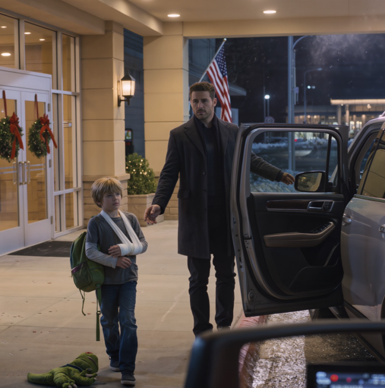 Odebrałam mojego ośmiolatka ze szpitala powiatowego po „wypadku” babci. W samochodzie nie zapiął pasów i powiedział: „Tato, zatrzymaj samochód”. Rozpiął kurtkę i pokazał bandaże na żebrach. „To nie był wypadek. To zrobił wujek Mike. Babcia zapłaciła lekarzowi, żeby powiedział, że upadłam… Mama potwierdziła tę wersję… Tato, jeśli wrócimy do domu, oni…”. Wtedy GPS na desce rozdzielczej sam się przekierował – prosto na adres babci. Nie zmieniłam trasy. I wtedy zrozumiałam, że prawda jest ważniejsza niż jedna noc.