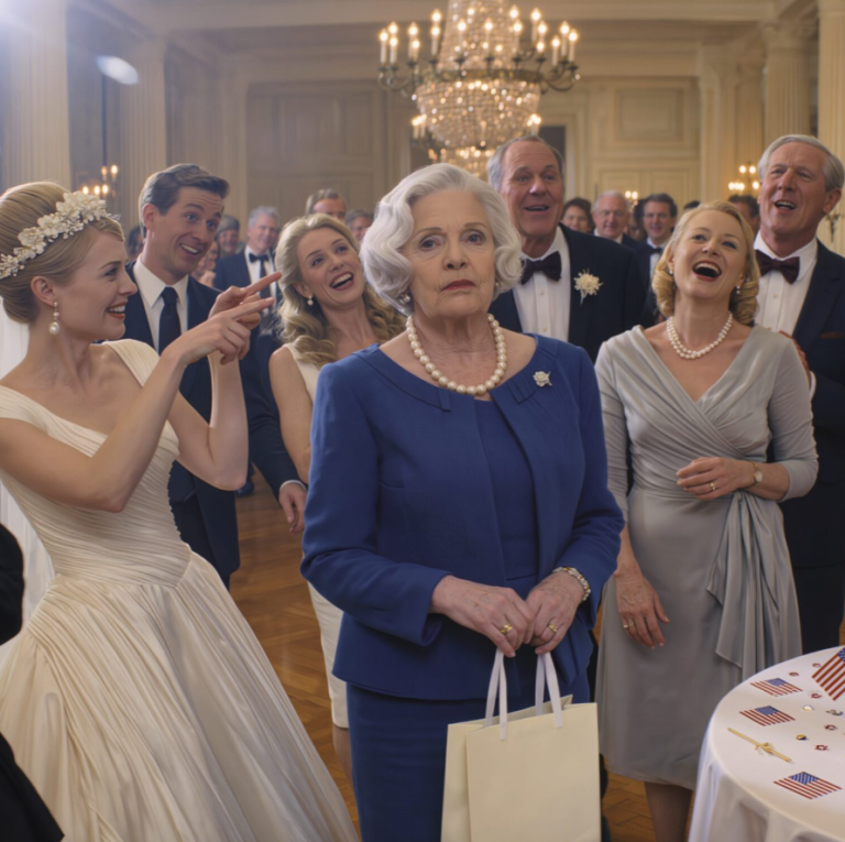 Moja synowa roześmiała się i obrzuciła mnie krzywdzącym przezwiskiem w trakcie swojego ślubu, w którym uczestniczyła cała rodzina jej męża, aż mężczyzna w pierwszym rzędzie odwrócił się, przyjrzał mi się uważnie i zbladł: „Zaczekaj, czy to nie ty jesteś tą kobietą, która po cichu kupiła całą moją firmę?”