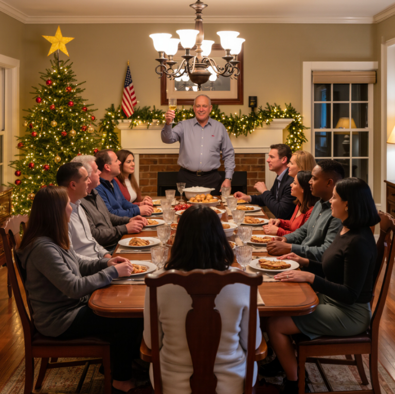 Na rodzinnej imprezie z okazji zakończenia roku szkolnego ojciec celowo postawił mnie w niezręcznej sytuacji. Powiedział, że całe życie spędzę wynajmując. „Kiedy wreszcie będę miał rezydencję nad jeziorem jak moja siostra?” Wszyscy wybuchnęli śmiechem, aż cicho wyjawiłem, że ona…? Przy stole zapadła cisza, ojciec zamarł, a twarz siostry zbladła.