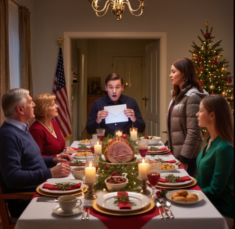 W Boże Narodzenie mój mąż warknął: „Gdzie byłaś? Cała moja rodzina siedzi tu już godzinę, a stół wciąż nie jest nakryty”. Nie miał pojęcia, że ​​to, co zaraz powiem, zmieni wszystko przy tym stole.