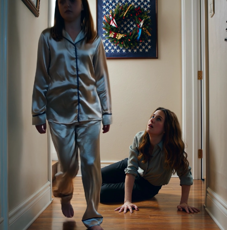 Moja siostra złapała mnie za włosy, uderzyła głową o ścianę i syknęła: „Na nic ci nie należy”. Upadłam na podłogę, krwawiąc, nie mogąc się ruszyć. Odwróciła się i odeszła – nieświadoma, że ​​ktoś wszystko nagrał. A kiedy ta osoba pojawiła się na odczytaniu testamentu dziadka… ZEMDLAŁA.