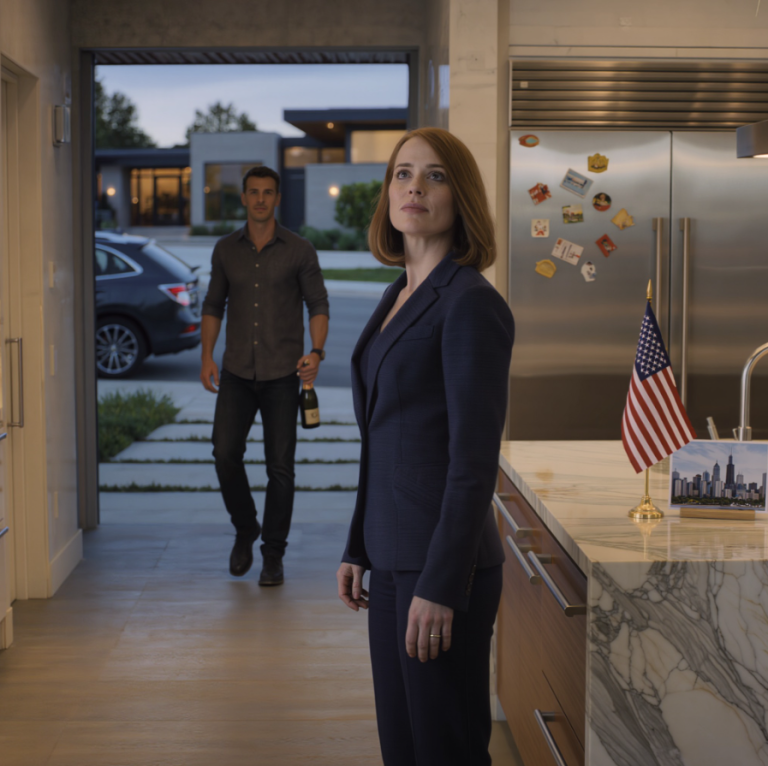 mój mąż patrzył na mnie, jakby zobaczył ducha, kiedy powiedziałam, że odwołali wyjazd — bo jego prawdziwymi planami nie był romans w hotelu, tylko papierkowa robota, notariusz i dwugodzinne okno czasowe, które, jak myślał, zapewnią mu korki w Chicago i odlot z lotniska O'Hare. Ja zostałam w domu, cały czas się uśmiechałam i obserwowałam, jak jego pewność siebie kruszy się w czasie rzeczywistym, zanim słońce wzeszło nad naszym cichym osiedlem.