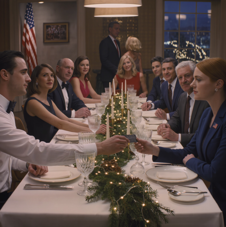 Śmiali się, gdy mój mąż przesuwał papiery rozwodowe po stole w Wigilię w prywatnym pokoju w Waverly House, a jego ojciec obiecał, że do Nowego Roku będę bezdomna. Nie sprzeciwiałam się, nie błagałam; poprosiłam tylko o rachunek i podałam kelnerowi czarną kartę. Przeczytał nazwisko, zbladł, a cała sala dowiedziała się, co ukrywałam przez całe moje milczenie.