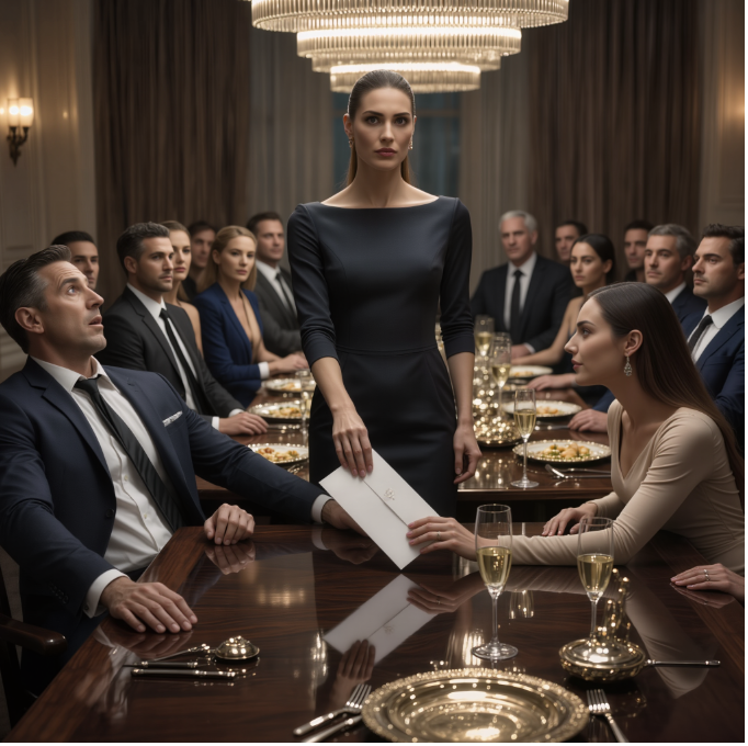 „Gratulacje, porażko. Skończyliśmy”. Zadrwił ze mnie w towarzystwie swoich bogatych przyjaciół w moje urodziny, a ja przesunęłam swój mały prezent po stole. Spokojnie powiedziałam: „Wyjaśnij swoim siostrom, dlaczego czesne znika, rodzicom, dlaczego ich dom i samochody znikają w kilka minut, i partnerom, dlaczego firma umiera przed deserem”. Wstałam i zaczęła się panika.