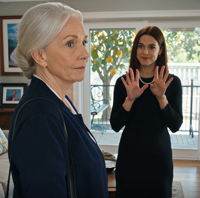 Wróciłam do domu po rutynowym badaniu i usłyszałam śmiech nieznajomych w salonie – a potem moja synowa mimochodem podała numer mojego domu, jakbym już nie żyła