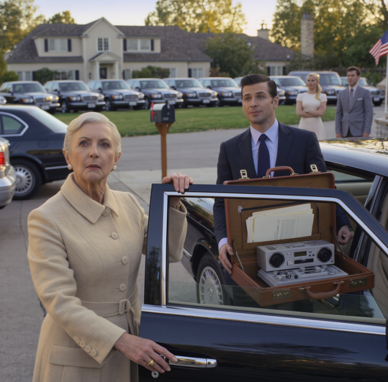 Mój mąż zmarł, zostawiając synowi 5 milionów dolarów, a mnie długi. Kiedy poprosiłam syna o pomoc, jego żona mnie zablokowała. Kobieta zbankrutowana nie może być częścią rodziny milionerów. Zdesperowana, zadzwoniłam do syna byłej partnerki mojego męża – chłopaka, którego czesne opłacałam. Nikt nie wiedział, że został milionerem i prawnikiem z Wall Street. Kiedy 18 czarnych samochodów podjechało pod dom, powiedział tylko jedno zdanie.