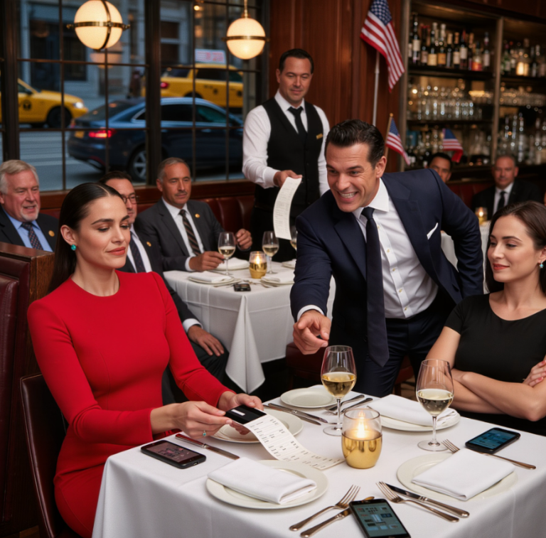 Mój mąż nazwał mnie hańbą w obecności swoich bogatych przyjaciół i zostawił mnie z koniecznością zapłacenia za kolację wartą 4000 dolarów