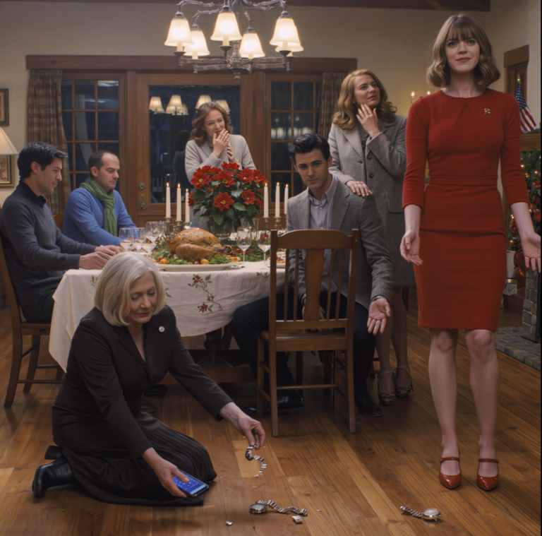 Podczas kolacji wigilijnej moja synowa złapała prezent, który przywiozłam dla syna, i prychnęła: „To? Tania biżuteria”. Potem upuściła go na podłogę na oczach całej rodziny. Nie powiedziałam ani słowa – tylko uśmiechnęłam się do siebie. Następnego ranka cicho anulowałam jej kartę, odebrałam BMW i powiedziałam: „Od teraz… jeśli chcesz luksusowego życia, sam za nie płacisz”. Jej twarz natychmiast zbladła.